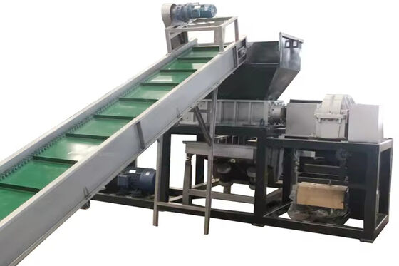 دو موتور 60kW Shredder برای بازیافت زباله آلومینیوم