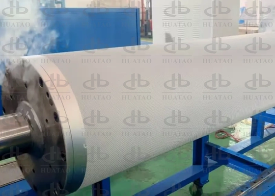 غلتک گرمایش القایی ساخته شده با اندازه سفارشی برای فیلتر PTFE و شکل دهی گرم الکترونیکی