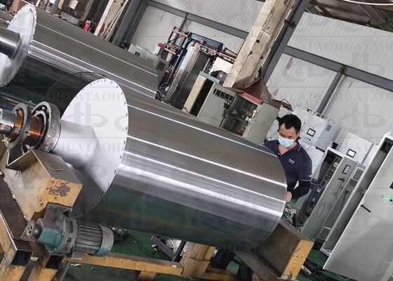 غلتک گرمایش القایی با خطر نشت پنهان حذف شده برای صنایع دستی الکترونیکی و تولید پایه فیلتر