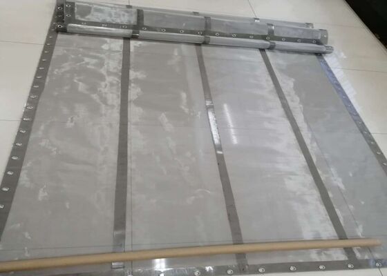 HUATAO شفاف PU Grommet Screen 304L فولاد ضد زنگ مطابق با EU 1935/2004