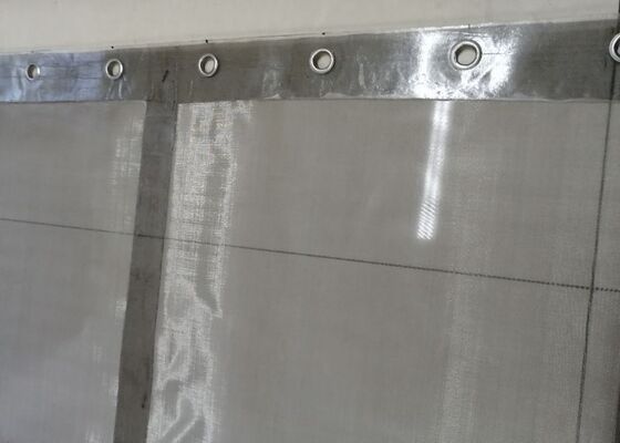 HUATAO FDA-Compliant Grommet Screen 304 فولاد ضد زنگ لبه شفاف PU