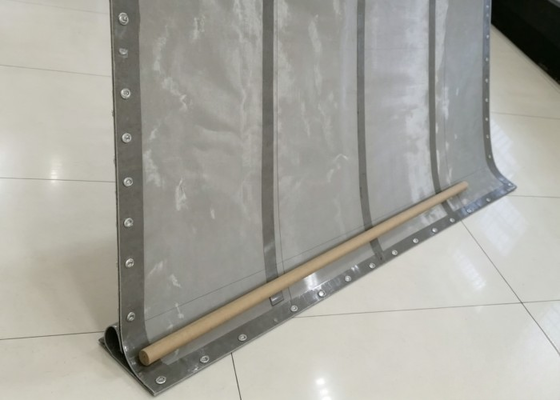 صفحه نمایش لبه تاشو با مقاومت بالا از فولاد ضد زنگ 304 >80°C برای پردازش شیمیایی