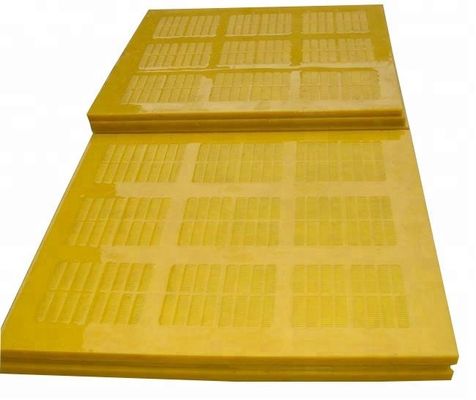 پانل صفحه نمایش پلی اورتان با قدرت کششی بالا و 0.125mm Aperture برای خشک کردن شن