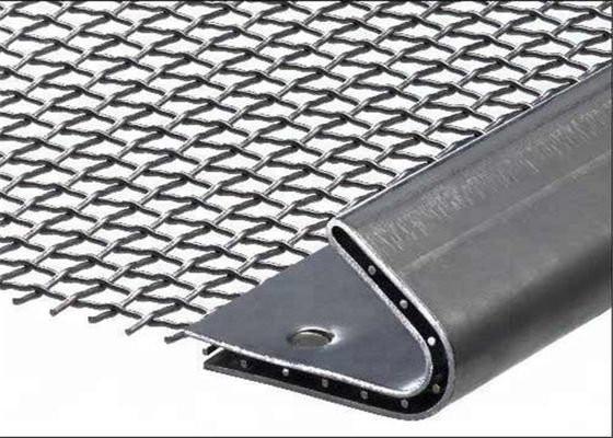 توری سیمی بافته شده فولادی با استحکام کششی بالا، مقاومت در برابر سایش و انواع بافت های مختلف برای معدن