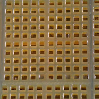 پانل های صفحه نمایش پلیوریتان مقاوم به پوشیدن با دیافراگم های خود تمیز کننده و قاب فولادی با مقاومت کششی بالا